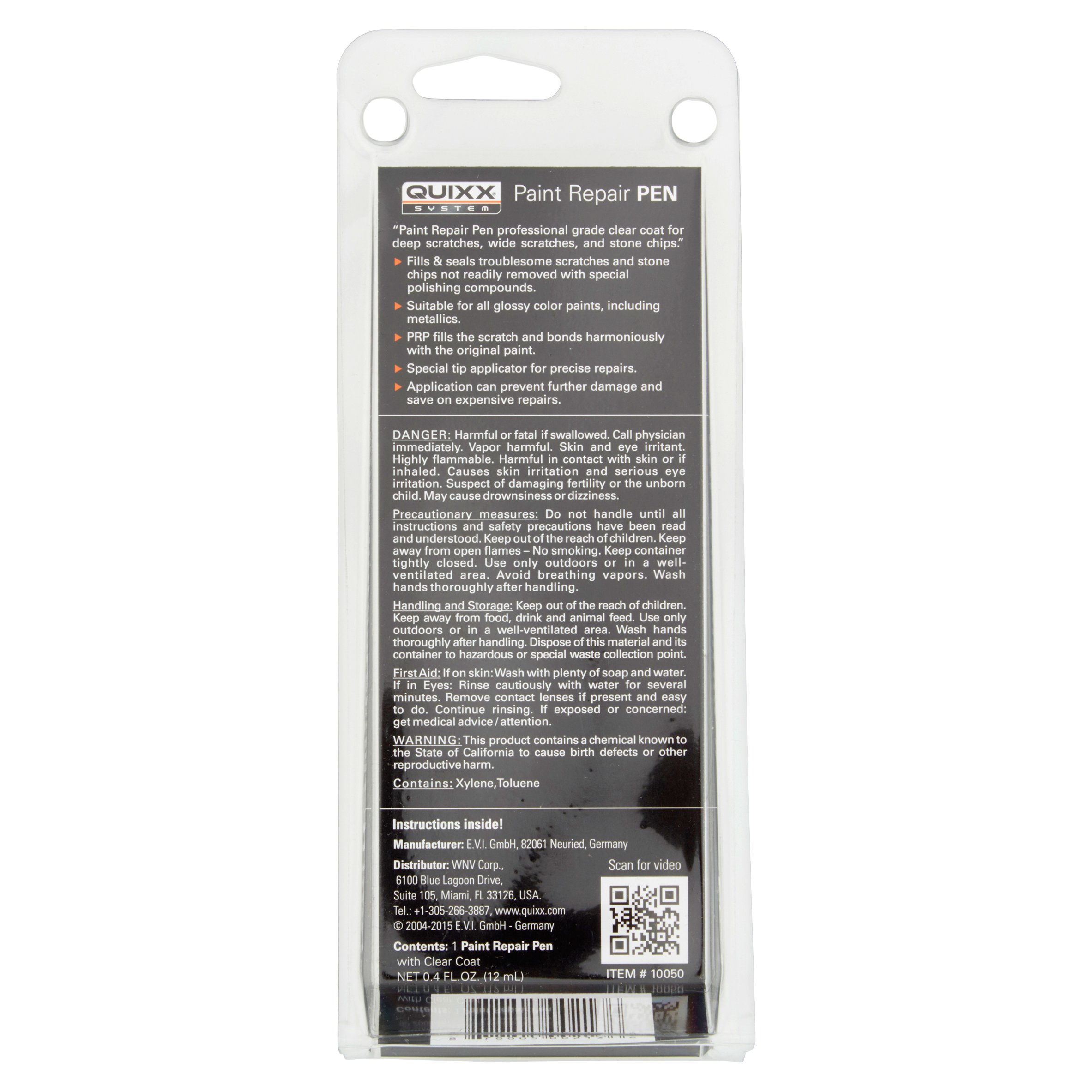 Quixx System Paint Repair Pen 04 Fl Oz Walmartcom