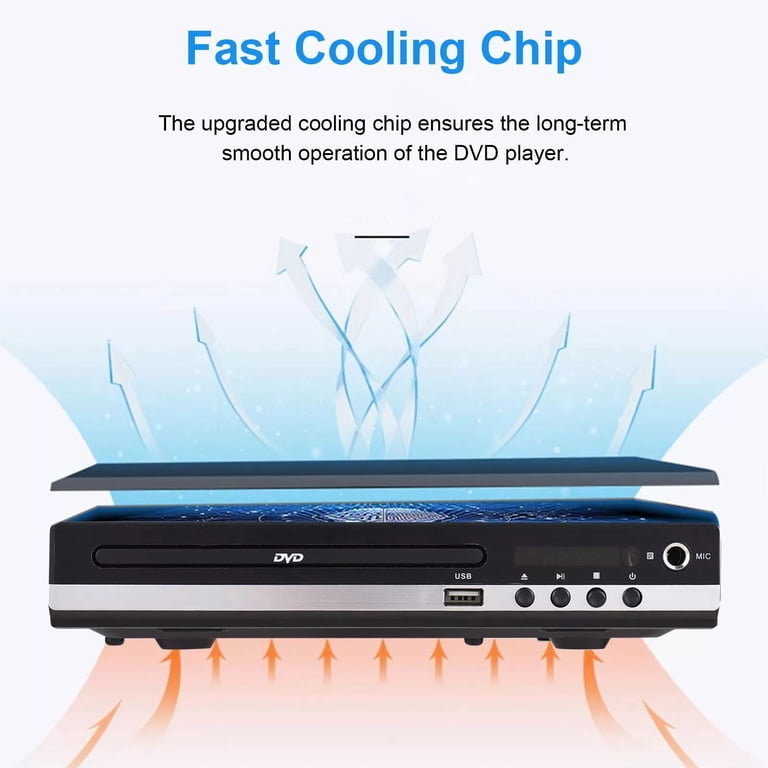 Ramsay's Expression 1080p DVD Player, All Region Free, Compact