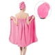 thumbnail image 5 of Body Wrap Set ANGGREK Toalla Albornoz Toalla de spa Envoltura de ducha de microfibra ajustable, 5 of 8