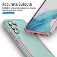 thumbnail image 5 of SaniMore for Samsung Galaxy S23 FE 5G Case, Military Grade Drop Protection Hard PC + Shock Absorption TPU Bumper Dual-Layer Shockproof Anti-Scratch Cover for Galaxy S23 FE 5G 6.4" 2023, Green+Pink, 5 of 7