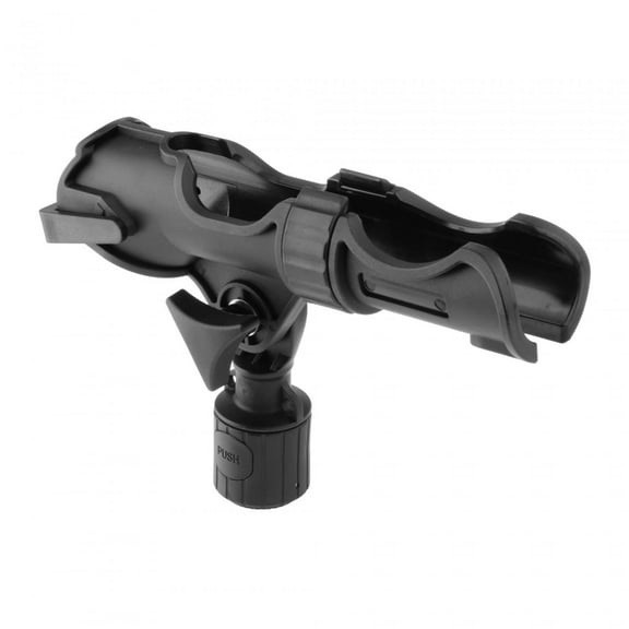 BQBQERT 360 Degree Adjustable Fishing Rod Racks Folding Rod Holder Fishing Rod Holder for Kayak with Large Clamp Opening