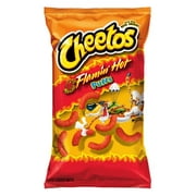 Cheetos Puff Flamin' Hot Cheese Flavored Snacks, 8.5 Oz.