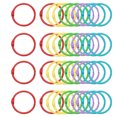 thumbnail image 1 of Uxcell 40pcs Binder Rings 1 Inch Loose Leaf Binder Ring Metal Book Rings Colorful Loose Leaf Rings, 1 of 6