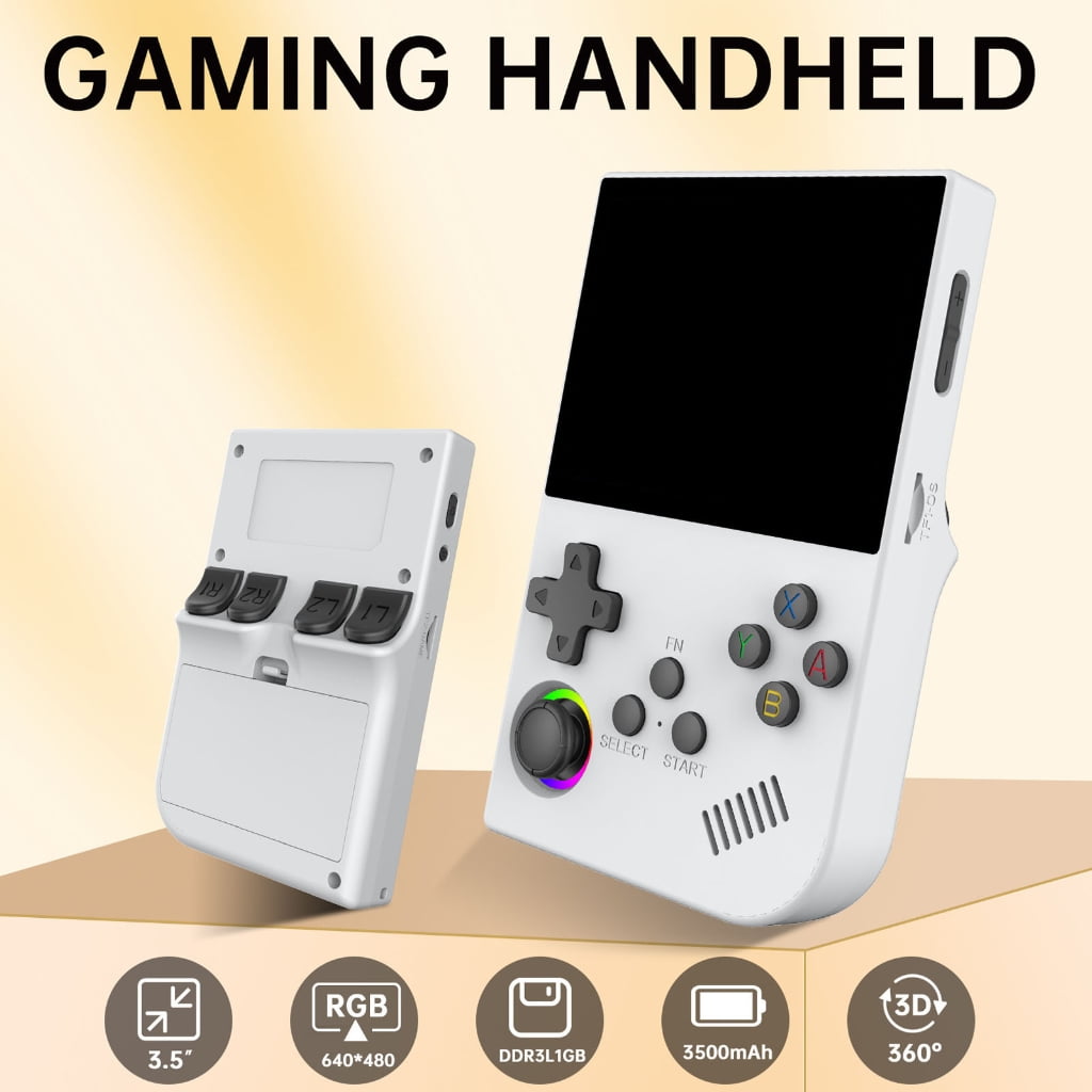 Customizable Retro Gaming Device Multiple Platform Compatibility High Resolution Display Portable ABS Extended Play