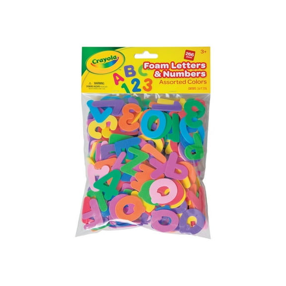Crayola WonderFoam Craft Tubs, 266-Count