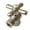 Chrome, variant on Kingston Brass CC33102X 3/8" FIP x 3/8" OD Comp Quarter-Turn Angle Stop Valve, Polished Brass