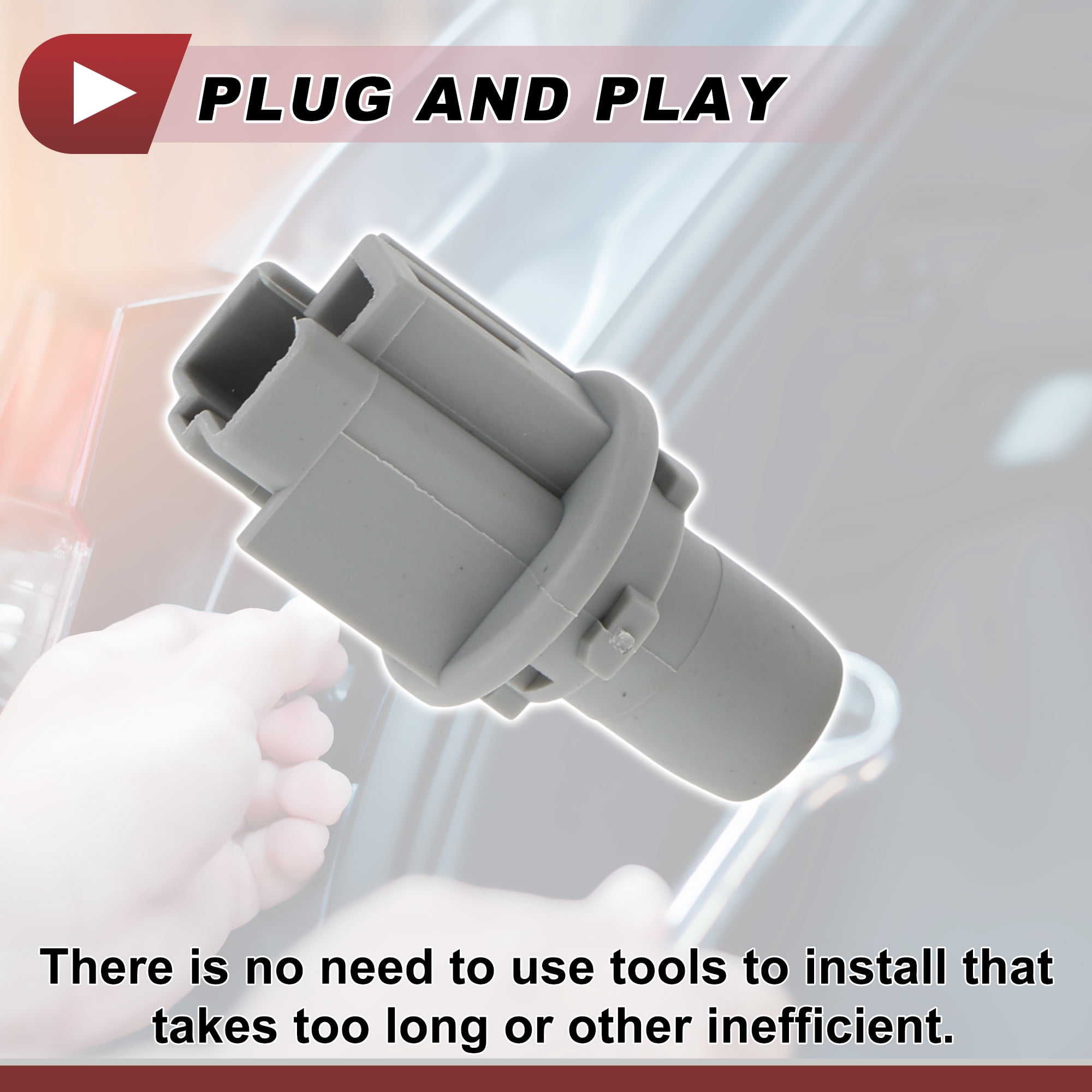 Unique Bargains 1 Pc Backup Reverse Socket for Toyota Highlander 2006-2013 9007560063