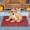 30 x 17"Burgundy【Small Door】, variant on Heeneeso BZ32 Outdoor Rug Checkered Door Mat, Machine Washable Doormat Indoor Absorbent