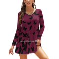 thumbnail image 1 of Pattern Sweetheart Knot Flared Dress Fashion Design Large Size Loose Dress Pattern Tattoo Simple Girly Awesome Harmony Fantasy, 1 of 5
