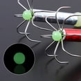 thumbnail image 4 of Luminous Squid Hooks 2-Pack, 8-Hook Fishing Lure for Night Sea Fishing, Stainless Steel Bait, 4 of 7