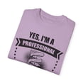 thumbnail image 3 of Humorous I'm a Professional Water Slide Tester Enthusiasts Novelty Fun Slides Safety Rides Evaluator Examiner Unisex Garment-Dyed T-shirt, 3 of 4