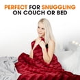 thumbnail image 3 of Cheer Collection Faux Fur to Microplush Reversible Throw Blanket, 3 of 5