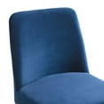 thumbnail image 6 of Modway Amplify Sled Base Performance Velvet Dining Side Chair in Gold Navy, 6 of 8