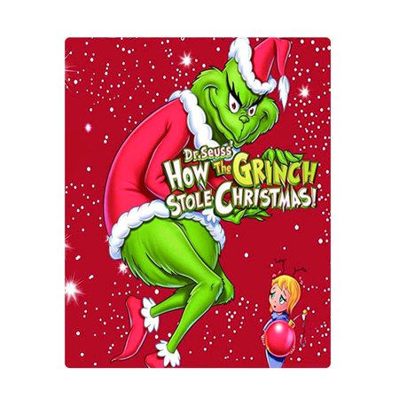 

Christmas Blanket Flannel Decorative Blanket Air Conditioner Blanket Cover Blanket