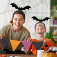 thumbnail image 4 of Pompotops Halloween Party Dance Non-woven Batcobra Bats Decorate Headbands, 4 of 5