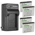 thumbnail image 1 of Kastar 4-Pack Battery and AC Wall Charger Replacement for Samsung SLB-1137C SLB1137C Battery, Samsung i7, Samsung Digimax i7 Camera, 1 of 5