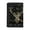 Camouflage Deer Pattern, variant on Children's Wallet Blue Dripping Camo Print Slim Trifold Card Wallet for Sports, Polyester Lightweight Kids Trifold Wallet