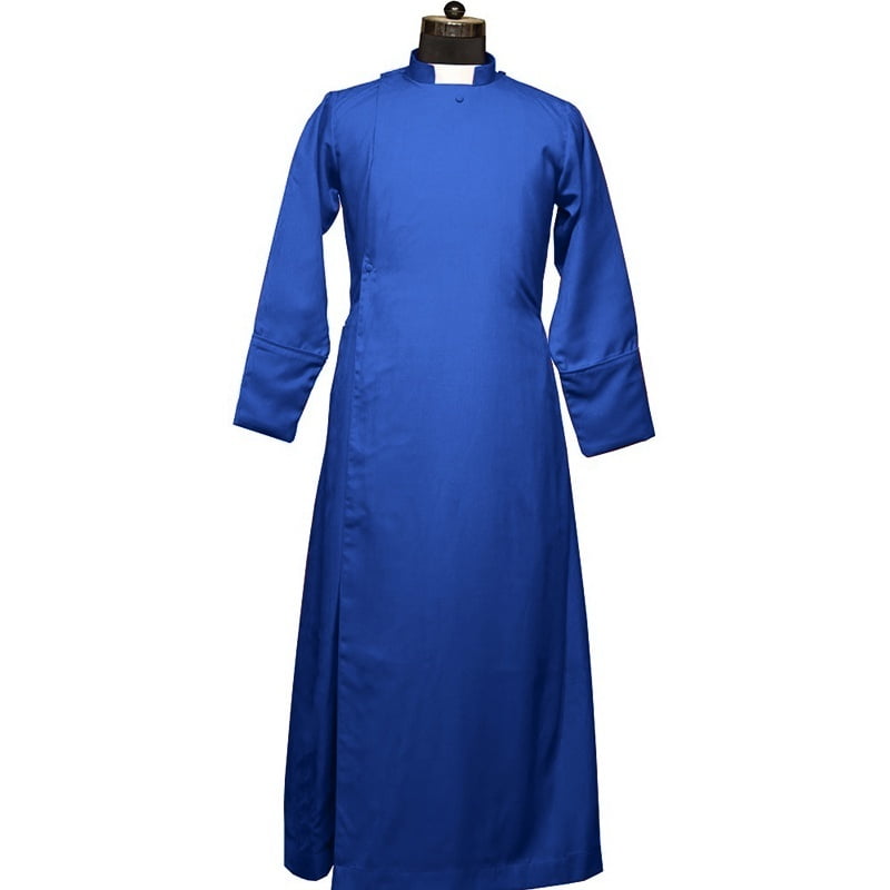 Men's Clergy Robe Church Costume Tradition Priest Robe Robe de clergé ...