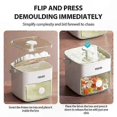 thumbnail image 2 of Compact Ice Maker for Countertop - 48 Cube Capacity with Easy One-Touch Release Function, 2 of 5
