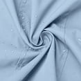 thumbnail image 6 of CFLVAEK Long Raincoat for Women Waterproof Lightweight Hooded Rain Jackets Drawstring Waisted Outdoor Hiking Windbreaker Light Blue L, 6 of 10
