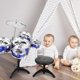 thumbnail image 4 of Drum Set for Kids Jazz Drum Kit para Drum Drum Set con Percusiones de Percusiones Musicales Set de batería, 4 of 5