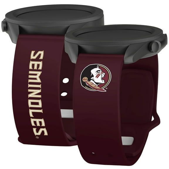 Florida State HD Iconic Edition Unisex Watch Band for Samsung Galaxy Watch 4 - 7 and More, 22mm Long by Affinity Bands