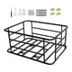 thumbnail image 4 of Cesta para bicicleta, soporte trasero de hierro desmontable para cuadro de bicicleta, portaequipajes de gran capacidad. M, 4 of 8
