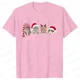 thumbnail image 1 of Camiseta Kawaii de gato de Navidad para mujer, camiseta de manga corta Harajuku, Camisetas de moda Y2k, ropa Ulzzang para mujer, 1 of 5