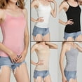 thumbnail image 2 of Women Padded Tank Tops Solid Strap Tops Camisole Push Up Bra Vest Tank, 2 of 6