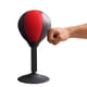 thumbnail image 5 of Saco de boxeo de escritorio con ventosa, bola de velocidad, de cuero sintético, para fitness y boxeo. Negro Rojo, 5 of 7