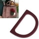thumbnail image 5 of Juego de asas para bolso de ganchillo con base de cuero, tejido DIY con agujeros. Estilo 4, 5 of 9