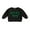 Black B, variant on Newborn Baby Boy Girl St Patrick's Day Outfit Fuzzy Clover Embroidery Long Sleeve Sweatshirt Top Cute Spring Clothes