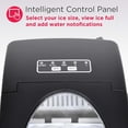 thumbnail image 7 of Compact Countertop Ice Maker, 26 lb per Day, Black, 7 of 7