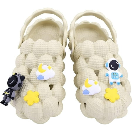 

Massage Bubble Slides for Kids Funny Lychee Spa Slippers Boys Girls Bubble Sandals Golf Ball Shoes Beach Sandals House Slipper