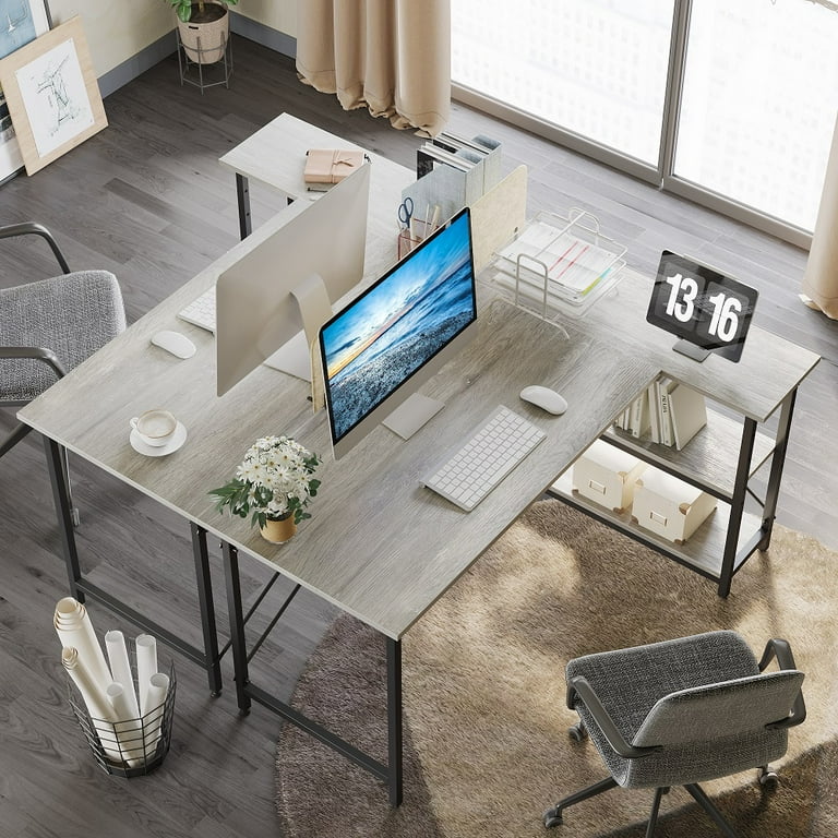 L shaped computer desk walmart discount