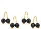 thumbnail image 1 of 2 Par de Bolas Rítmicas, Instrumentos de Copa Agitadora, Sonajeros Africanos Clásicos, Instrumentos de Percusión Manual (Negro), 1 of 5