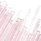 thumbnail image 3 of 500 piezas de cepillo micro aplicador desechable para extensión de pestañas, varitas de rímel de labios rosa Feliz Sencillez, 3 of 5