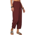 thumbnail image 3 of Txlixc Pantalones de verano para mujer Txlixc moda, 3 of 6