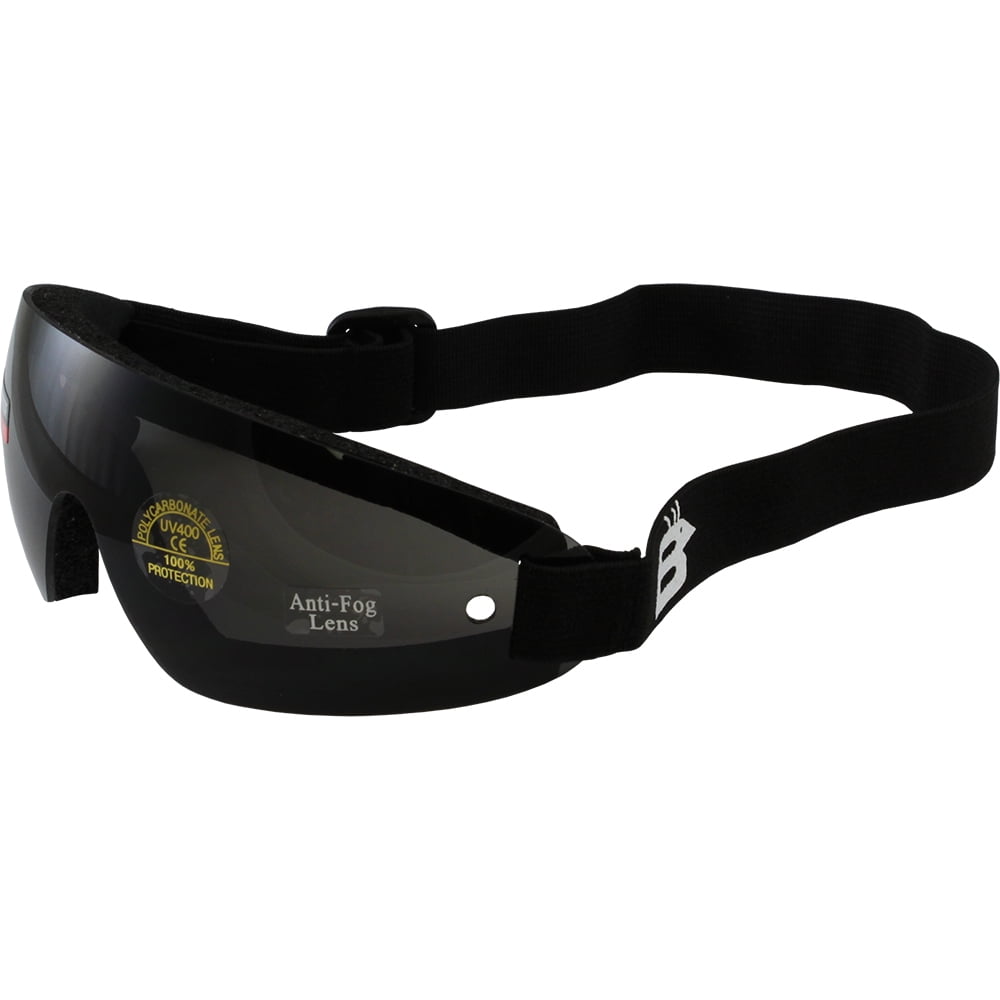 Birdz Eyewear The Wing Skydiving Goggles With Smoked Lens and Great