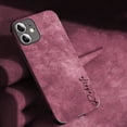 thumbnail image 2 of Funda personalizada coreana para iPhone 14 13 12 11 Pro Max, funda de lujo de piel de cordero con nombre personalizado, 13 14 Pro Max, regalos DIY, 2 of 4