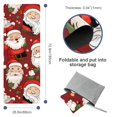 thumbnail image 4 of Santa Claus Gym Towels with Storage Bag, 72.8"x26.8", Suitable for Yoga, Pilates, Fitness, etc. - Yoga Mat Towel, Yoga Towels, 4 of 6
