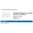 thumbnail image 2 of Intake Manifold Gasket Set - Compatible with 2008 - 2011 BMW 528i 2009 2010, 2 of 2