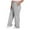 A72 Gray, variant on Magroz Plus Size Lounge Pants for Women Wide Leg Stretch Straight Leg Sweatpants with Pockets Drawstring Dressy Casual Workout Joggers Flared Sweatpants Woman Joggers Cotton
