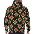 thumbnail image 7 of Honeii Frogs In Mushroom Hats Pattern Mens Hoodies Men's Loose Sleeve Sweatshirt,Pullover Hooded Sweatshirt for Men,Essentials Hoodie-Medium, 7 of 7