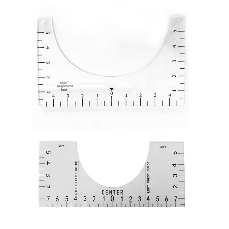 Tshirt Ruler Guide For Vinyl Alignment T Shirt Rulers To - Temu Australia