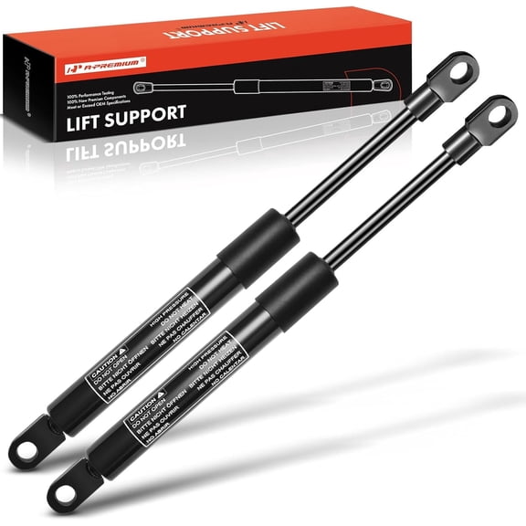 A-Premium Rear Hood Lift Supports Shock Struts Compatible with Porsche 911 1965-1989 1991-1998 912 1976 930 1978-1979 with Spoiler 2-PC Set