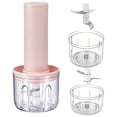 thumbnail image 1 of USB Electric Garlic Chopper Veggie Chopper Masher Machine Vegetable Crusher, 1 of 11