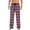Z02 Navy, variant on Men's Pajama Pants with Pockets Christmas Printed Mid Waisted Loose Fit Casual Pants with Drawstring and Comfortable Lounge Bottoms Soft Sleepwear