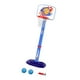 thumbnail image 4 of Juego de aro y pelota de baloncesto para niños con bomba de aire, versátil para toda la familia, para niños y niñas. Azul, 4 of 9
