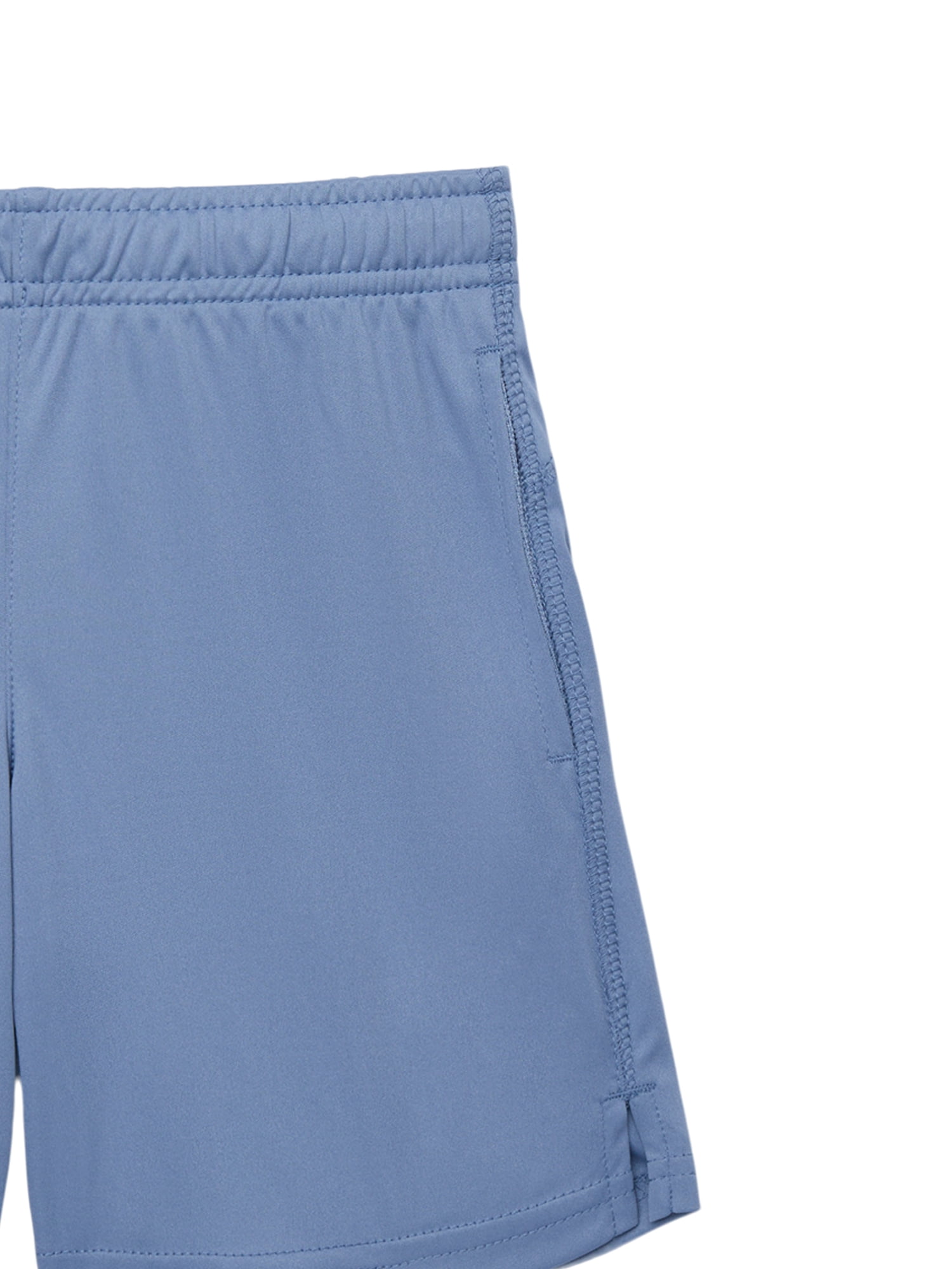 Athletic Works Boys Core Performance Shorts, 5-Pack, Sizes 4-18 & Husky
